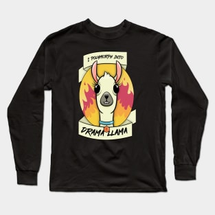 Drama Lllama Long Sleeve T-Shirt